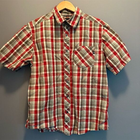 Marmot Other - Marmot Men's Plaid Button-Up Shirt L Multicolor Short Sleeve Casual